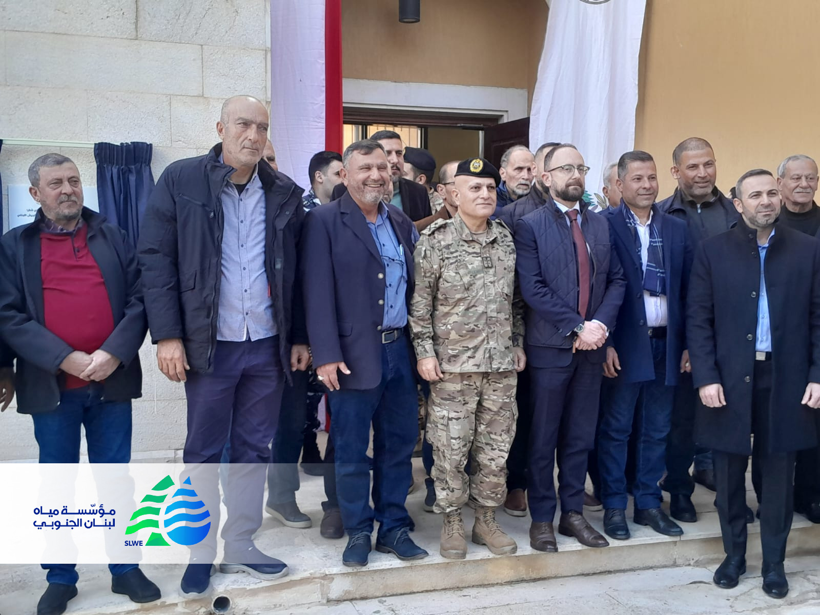 افتتاح مشروع مد شبكة مياه حاووز أبواب الروس في بلدة شقرا و دوبيه